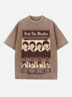 The Beatles Print Round Neck T-shirt
