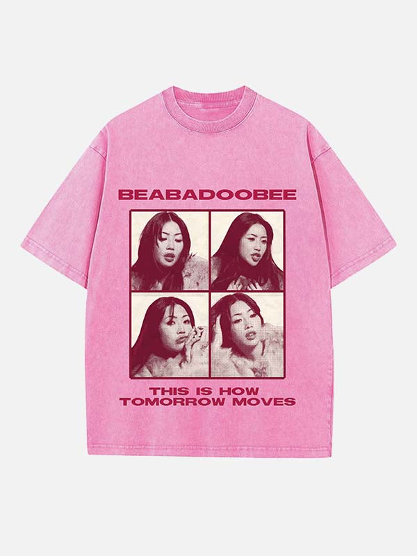 Beabadoobee Print Round Neck T-shirt