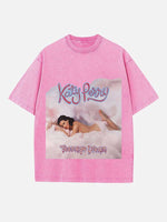 Katy Perry Print Round Neck T-shirt