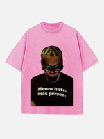 J Balvin Print Round Neck T-shirt