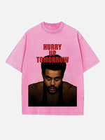 The Weeknd Print Round Neck T-shirt