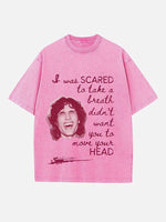 Sombr Print Round Neck T-shirt