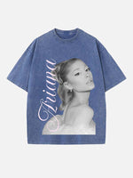 Ariana Grande Print Round Neck T-shirt