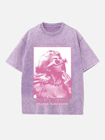 Kali Uchis Print Round Neck T-shirt