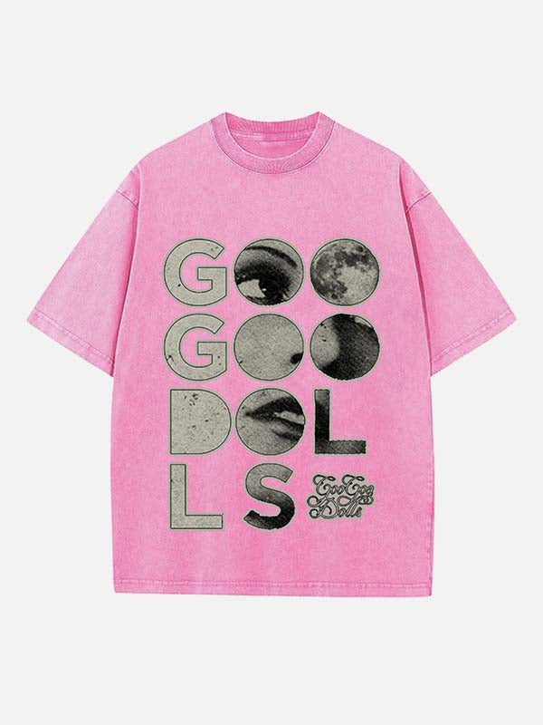 The Goo Goo Dolls Print Round Neck T-shirt