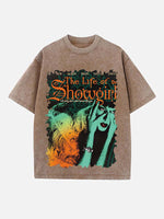 Taylor Swift Print Round Neck T-shirt