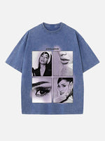 Ariana Grande Print Round Neck T-shirt