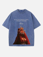 Halsey Print Round Neck T-shirt