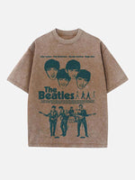 The Beatles Print Round Neck T-shirt