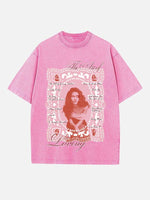 Olivia Dean Print Round Neck T-shirt