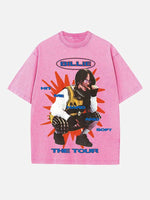 Billie Eilish Print Round Neck T-shirt
