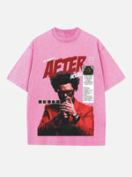 The Weeknd Print Round Neck T-shirt