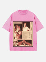 Ariana Grande Print Round Neck T-shirt