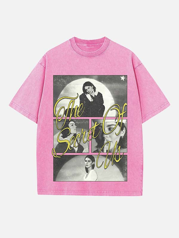 Gracie Abrams Print Round Neck T-shirt