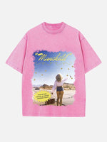 Sabrina Carpenter Print Round Neck T-shirt