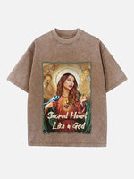 Ariana Grande Print Round Neck T-shirt