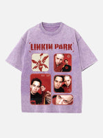 Linkin Park Print Round Neck T-shirt