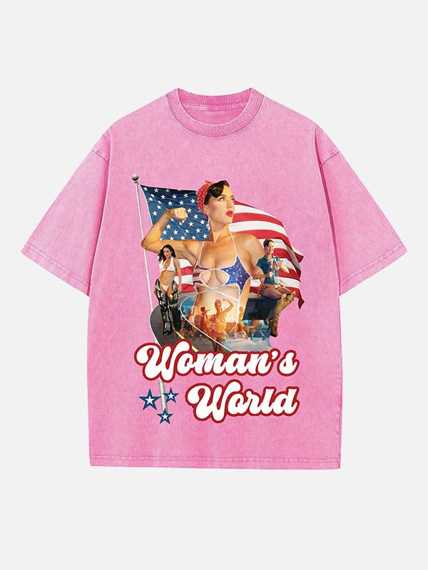 Katy Perry Print Round Neck T-shirt