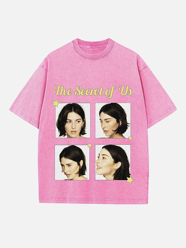 Gracie Abrams Print Round Neck T-shirt