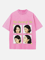 Gracie Abrams Print Round Neck T-shirt