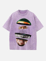 Frank Ocean Print Round Neck T-shirt