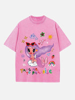 Karol G Print Round Neck T-shirt