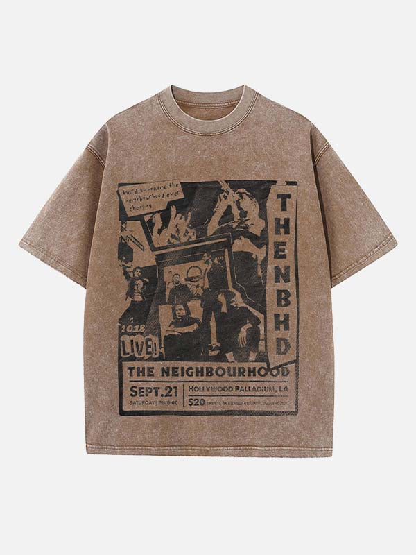 The Neighbourhood Print Round Neck T-shirt