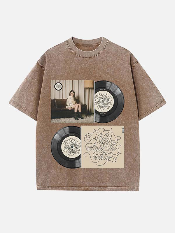 Sienna Spiro Print Round Neck T-shirt