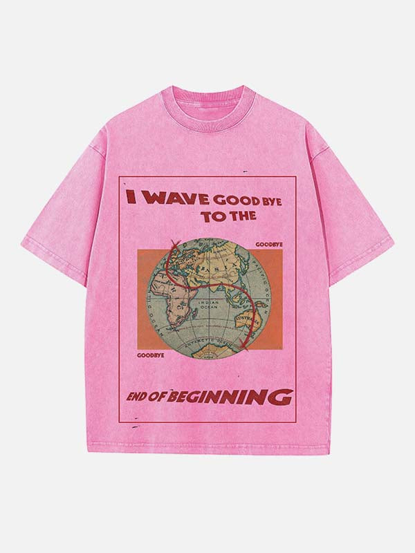 Djo Print Round Neck T-shirt