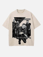 Imagine Dragons Print Round Neck T-shirt