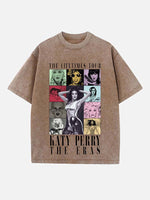 Katy Perry Print Round Neck T-shirt