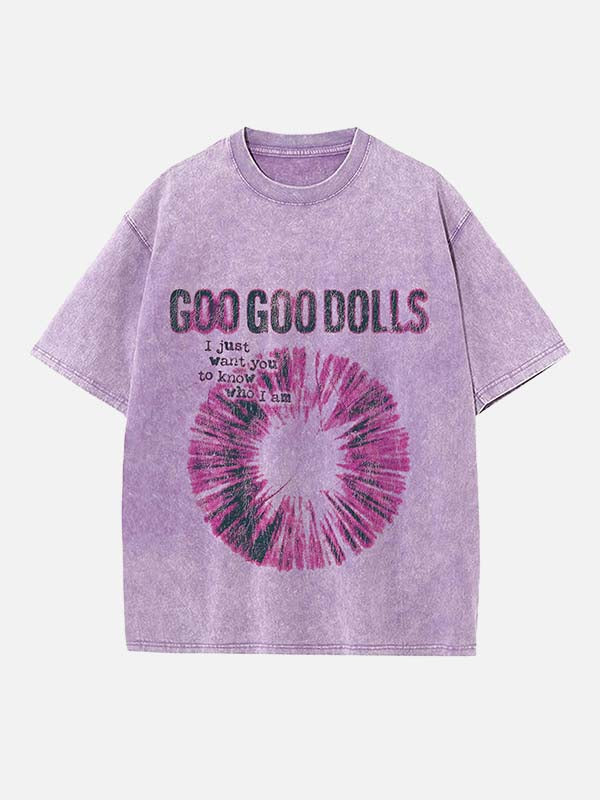 The Goo Goo Dolls Print Round Neck T-shirt