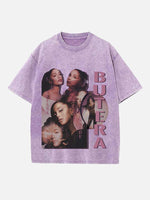 Ariana Grande Print Round Neck T-shirt