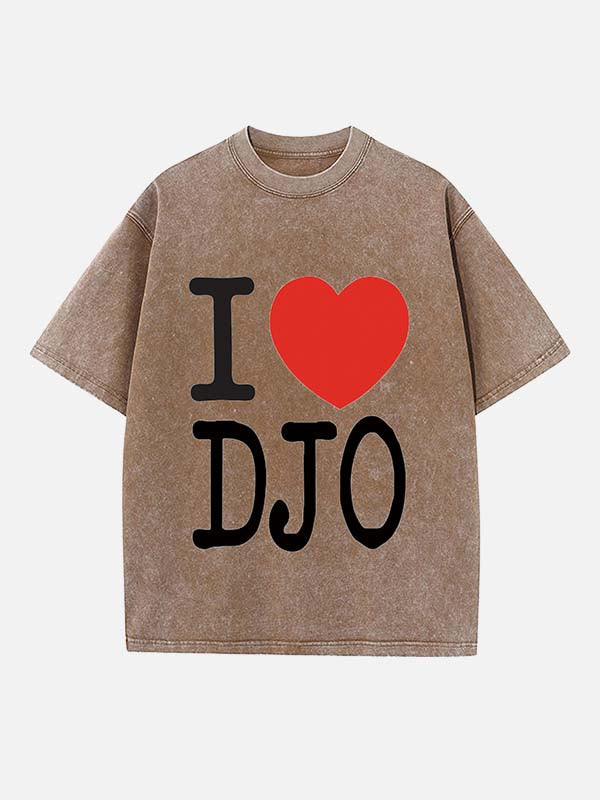 Djo Print Round Neck T-shirt