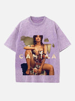 Camila Cabello Print Round Neck T-shirt
