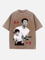Shawn Mendes Print Round Neck T-shirt