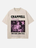 Chappell Roan Print Round Neck T-shirt