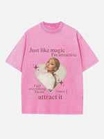 Ariana Grande Print Round Neck T-shirt