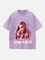 Ariana Grande Print Round Neck T-shirt