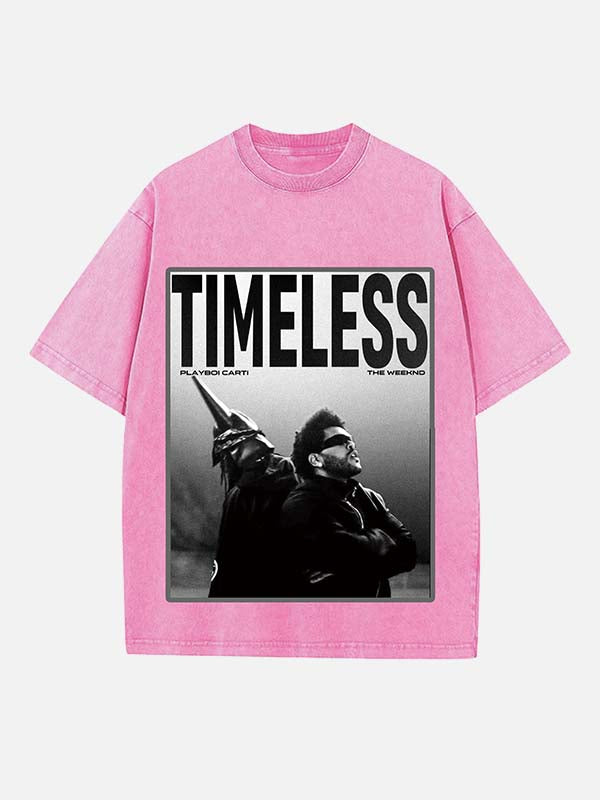 The Weeknd Print Round Neck T-shirt