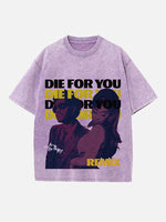 The Weeknd Print Round Neck T-shirt