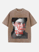 Lorde Print Round Neck T-shirt