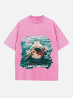 Dua Lipa Print Round Neck T-shirt