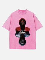 The Weeknd Print Round Neck T-shirt