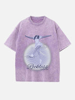 Madison Beer Print Round Neck T-shirt