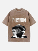 Justin Bieber Print Round Neck T-shirt
