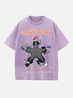 Limp Bizkit Print Round Neck T-shirt