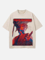 Djo Print Round Neck T-shirt