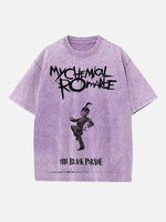 My Chemical Romance Print Round Neck T-shirt