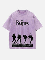 The Beatles Print Round Neck T-shirt